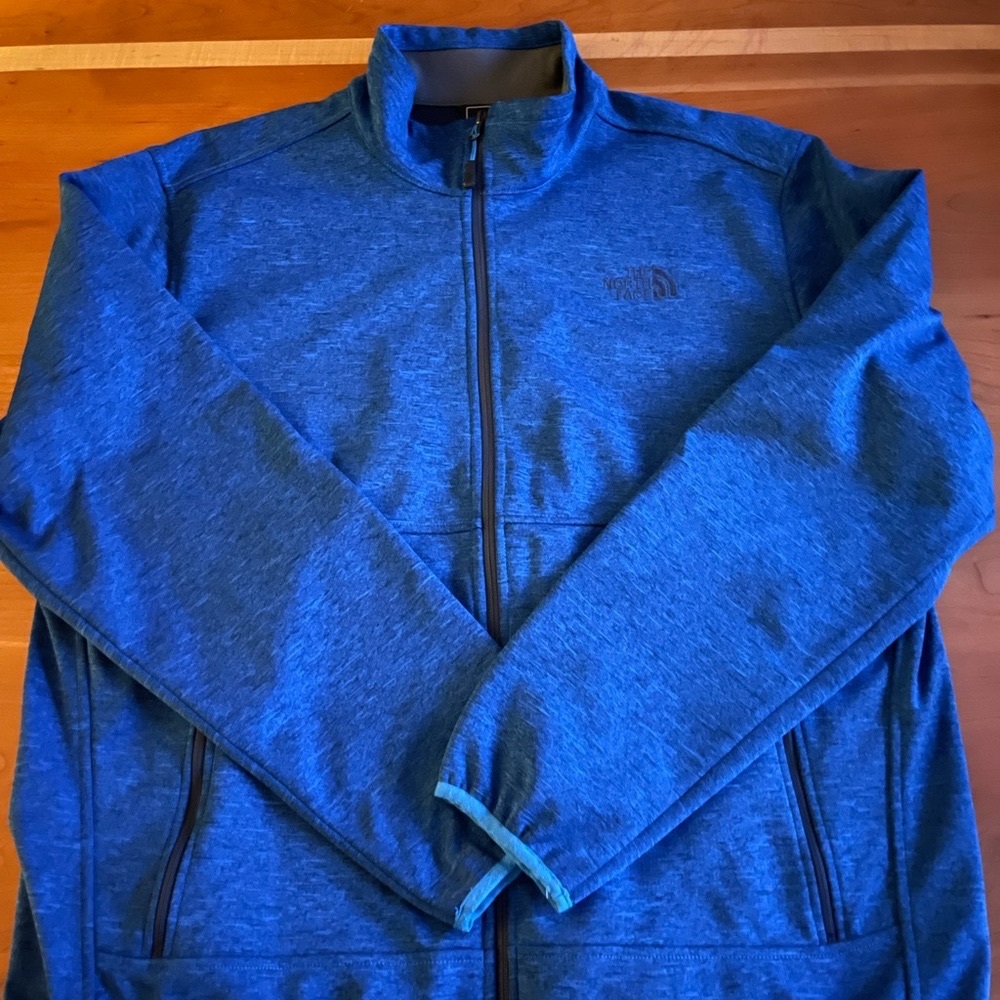 The North Face men’s jacket XL Heathered BLUE